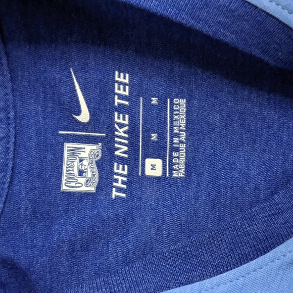 Nike - Baseball Tee 3/4 Sleeve: Blue Jays Size M - Picture 3 of 3